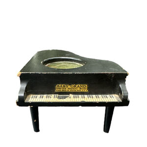 Antique Marx Brothers Of New York Thorens Baby Grand Piano Music Box